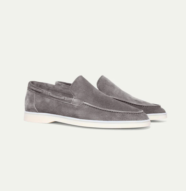 Herren Leder Loafers