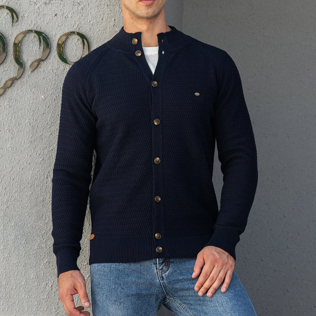 Herren  Klassischer Cardigan aus Baumwolle