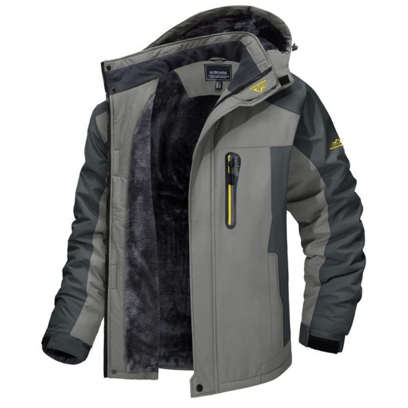 Herren Wasserdichter Windbreaker Für Herbst Und Winter