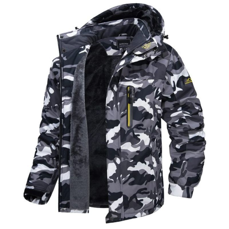 Herren Wasserdichter Windbreaker Für Herbst Und Winter