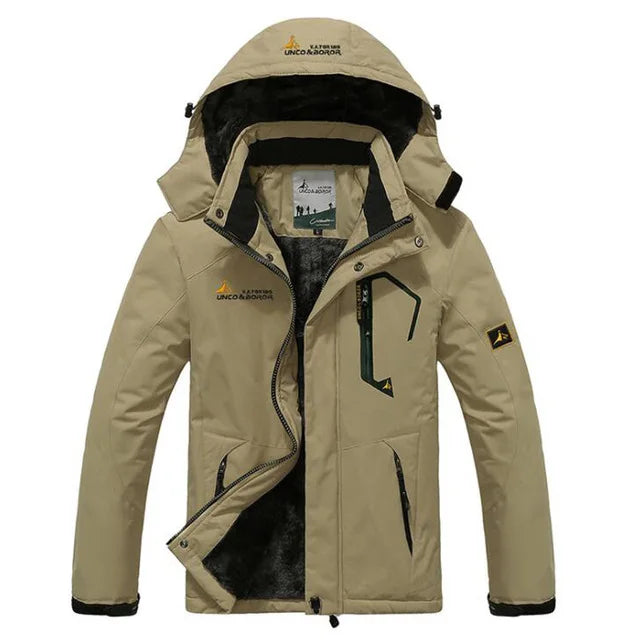 Herren Outdoor-Winterjacke Wasserdicht