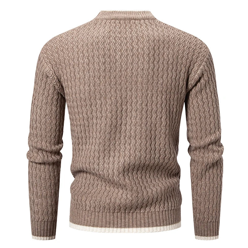 Herren pullover aus merinowolle