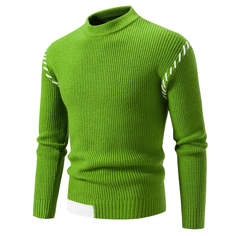 Herren pullover aus merinowolle