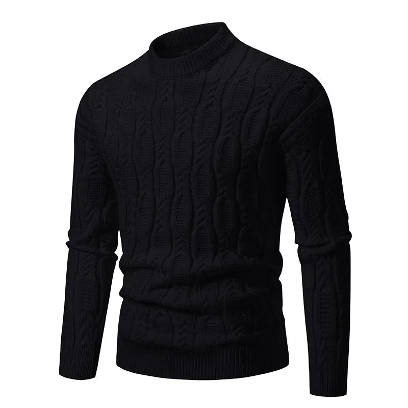 Herren pullover aus merinowolle