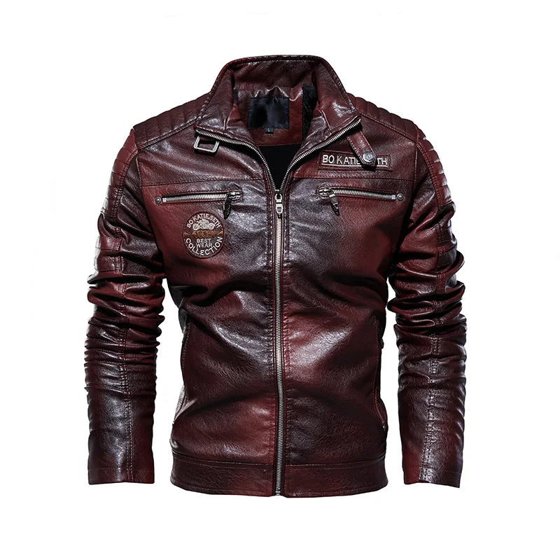 Herren Bikerjacke