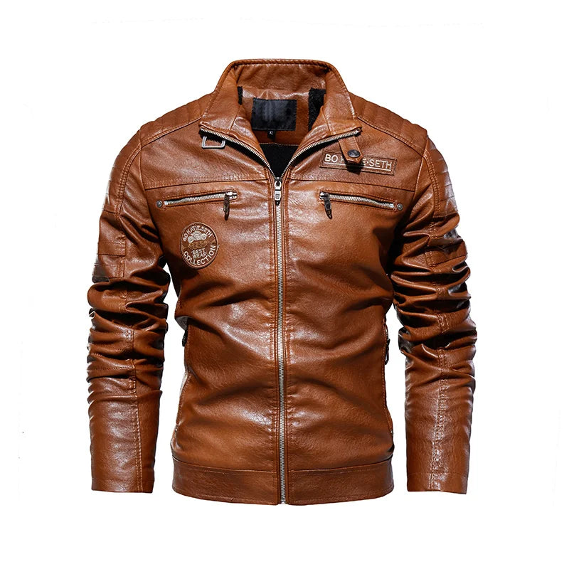 Herren Bikerjacke