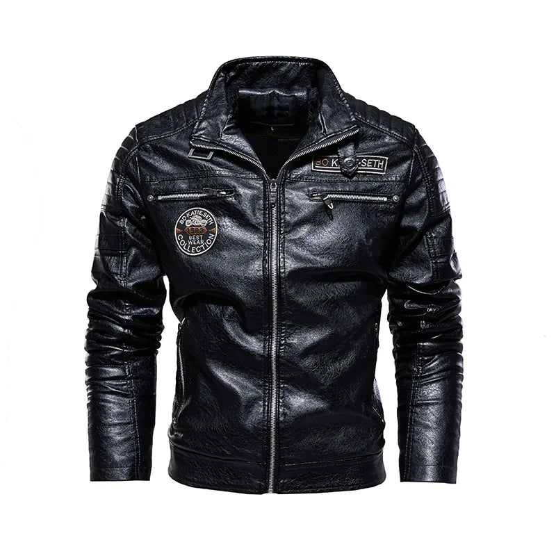 Herren Bikerjacke