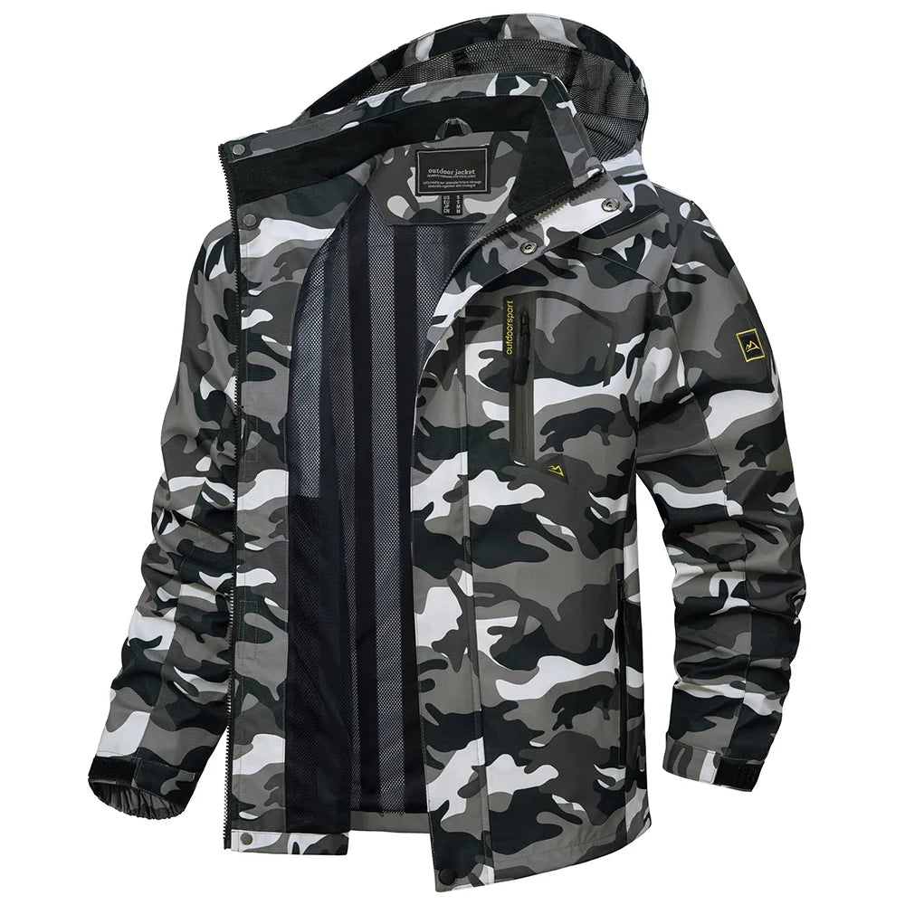 Herren Wasserdichte Outdoor-Winterjacke