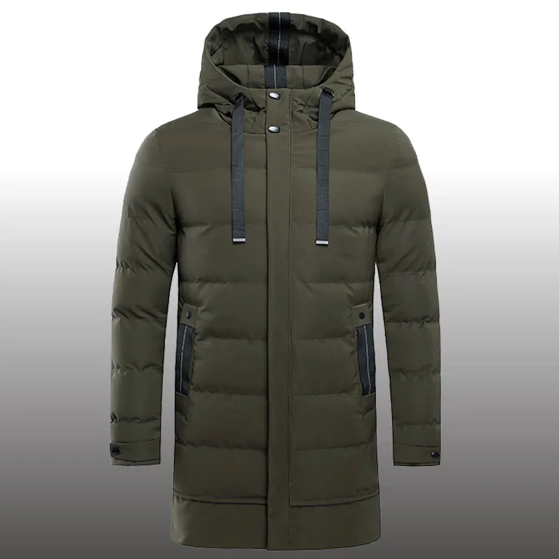 Herren Winterparka Wasserdicht mit Kapuze