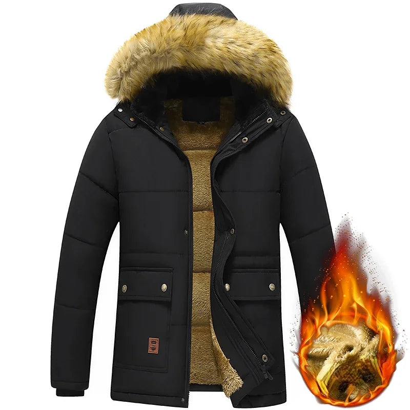 Herren Wasserdichte Winterjacke