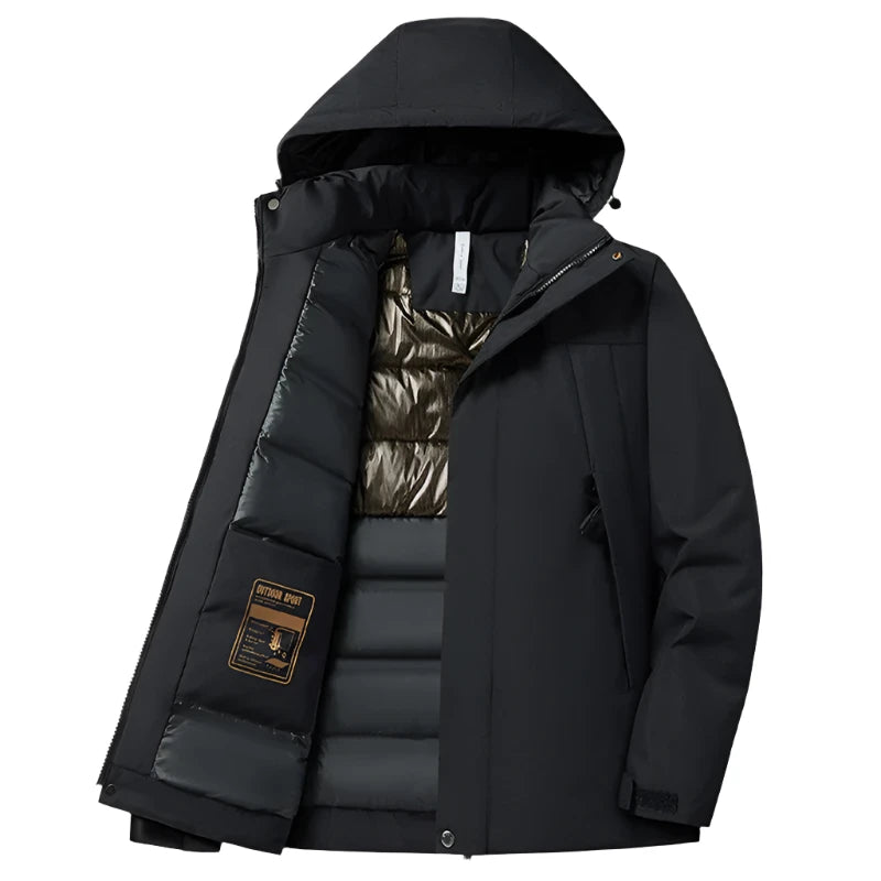 Herren Winterjacke mit wasserdichter Beschichtung