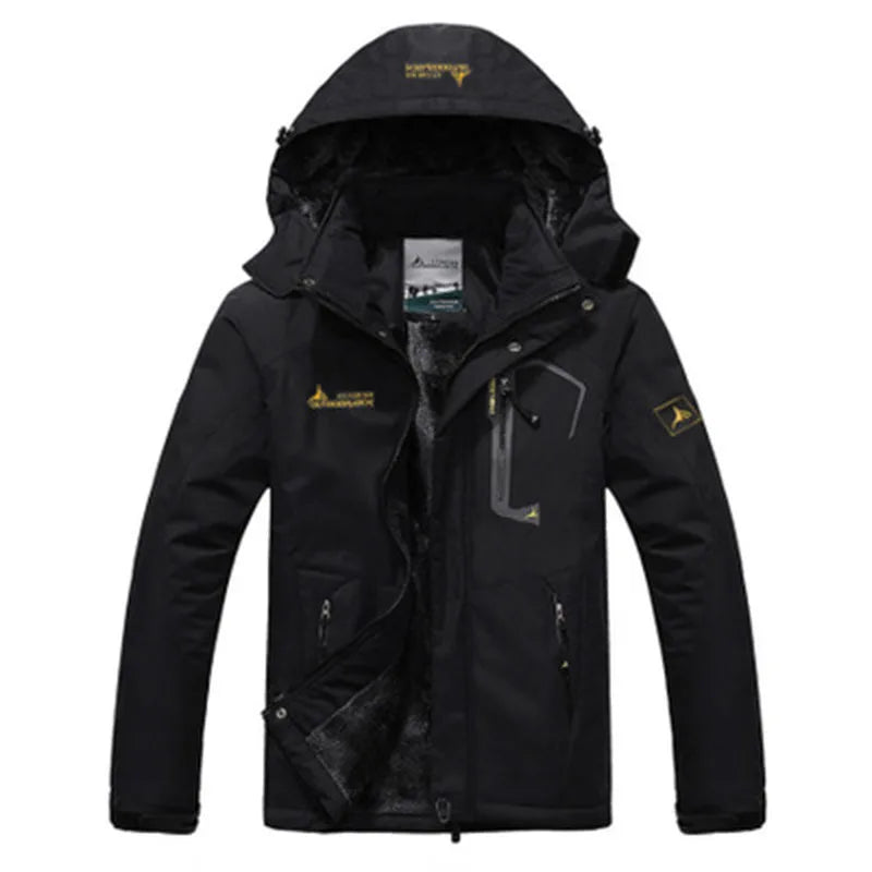 Herren Outdoor-Winterjacke Wasserdicht