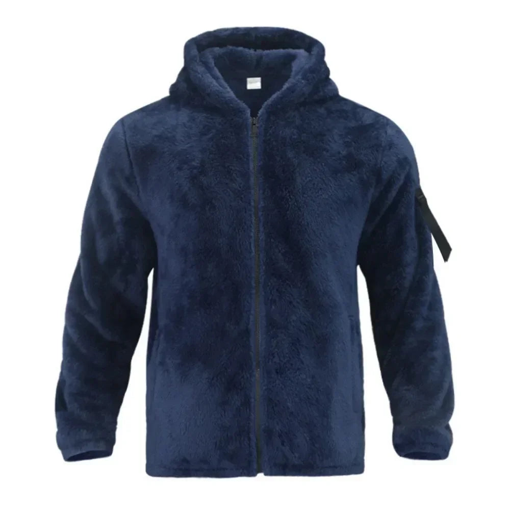 Herren fleece jacke