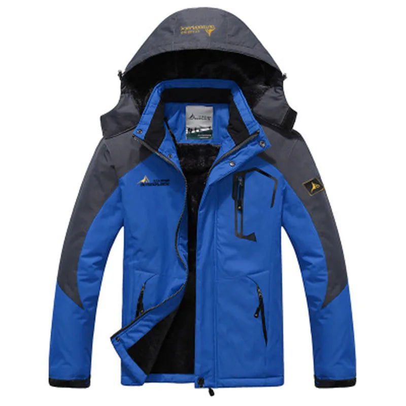 Herren Outdoor-Winterjacke Wasserdicht