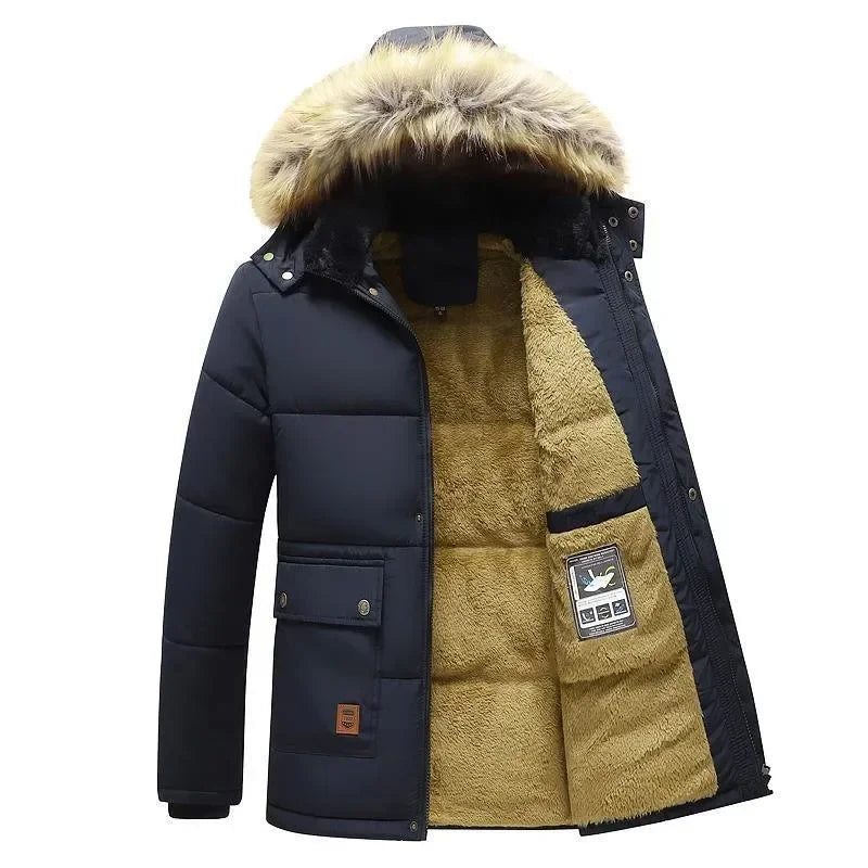 Herren Wasserdichte Winterjacke