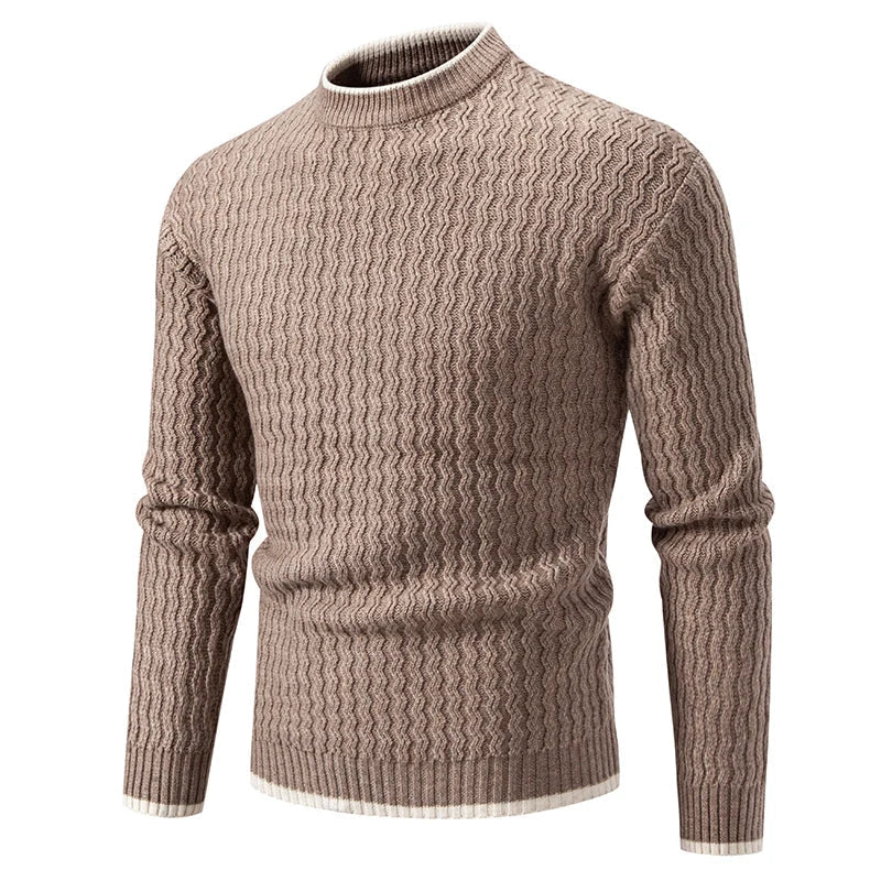 Herren pullover aus merinowolle