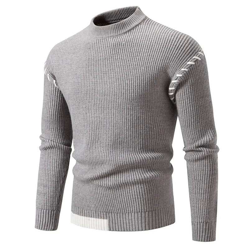 Herren pullover aus merinowolle