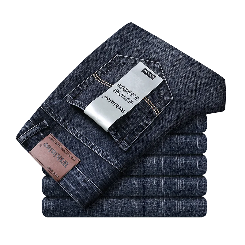 Herren Gerade Denim Jeans