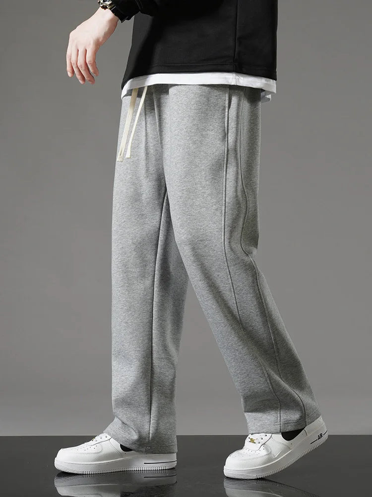 Herren lose sitzende jogginghose