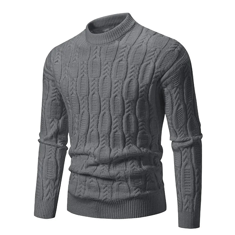 Herren pullover aus merinowolle