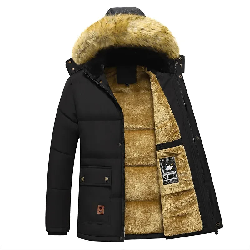 Herren Wasserdichte Winterjacke