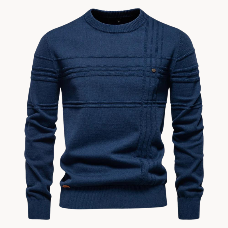 Herren pullover aus merinowolle