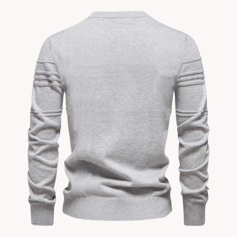 Herren pullover aus merinowolle