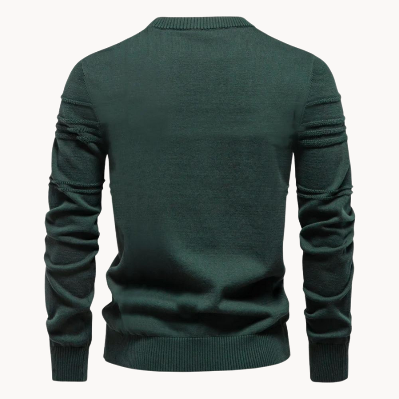 Herren pullover aus merinowolle