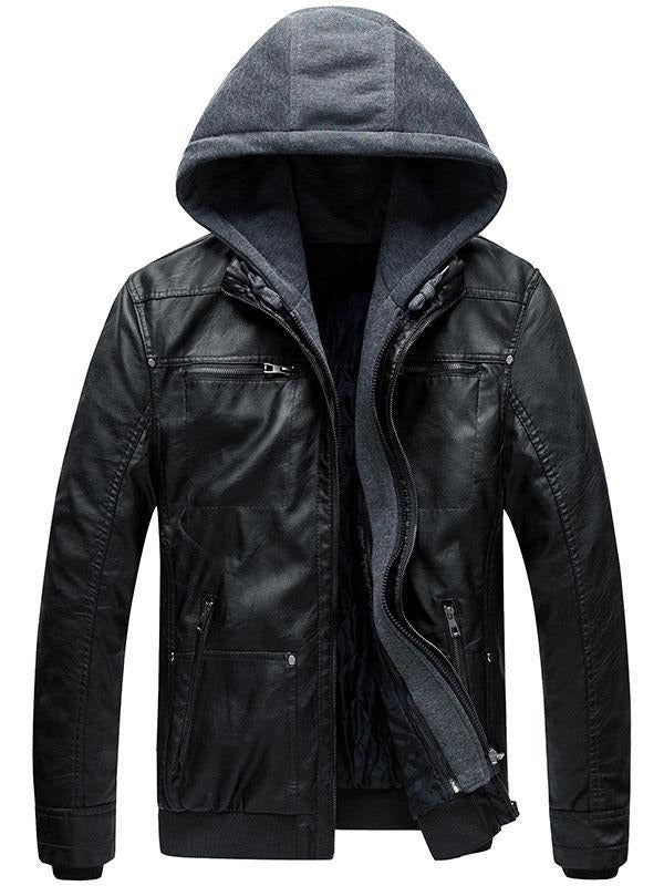 Herren Leder Jacke