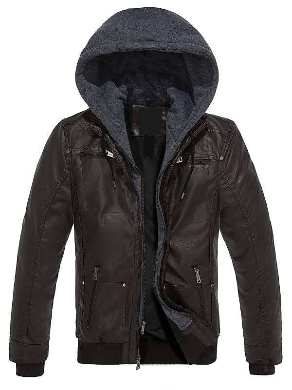 Herren Leder Jacke