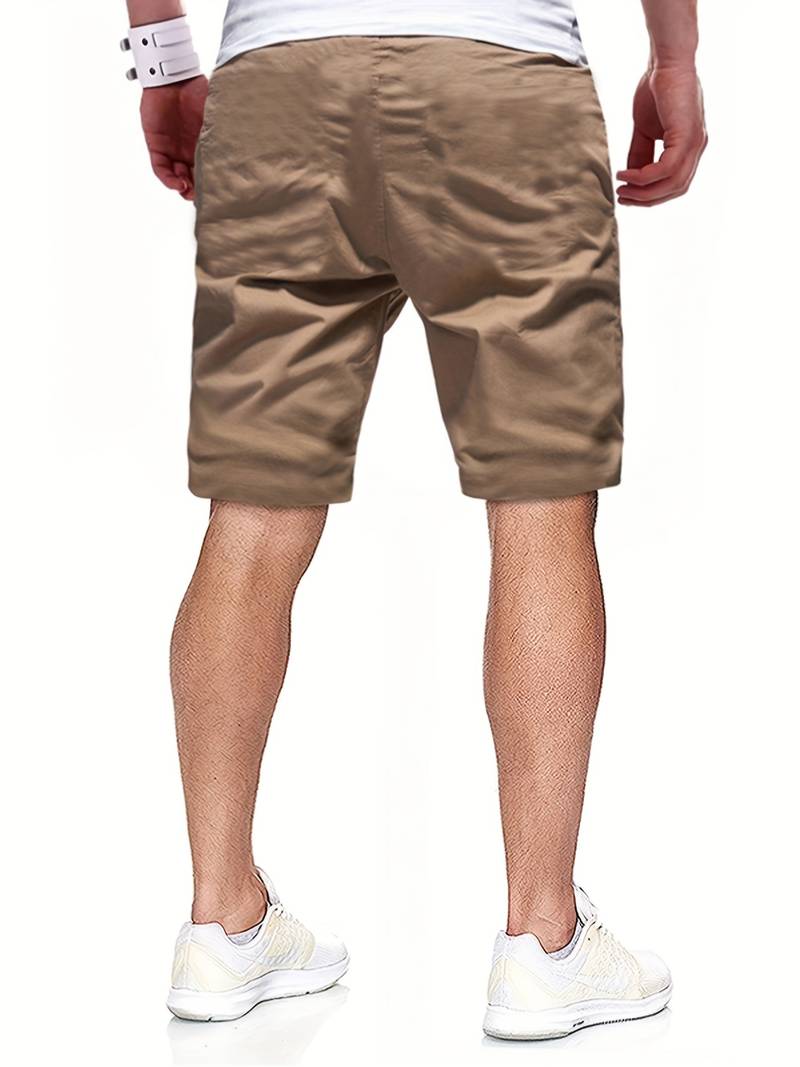 Herren Cargo Shorts mit Kordelzug