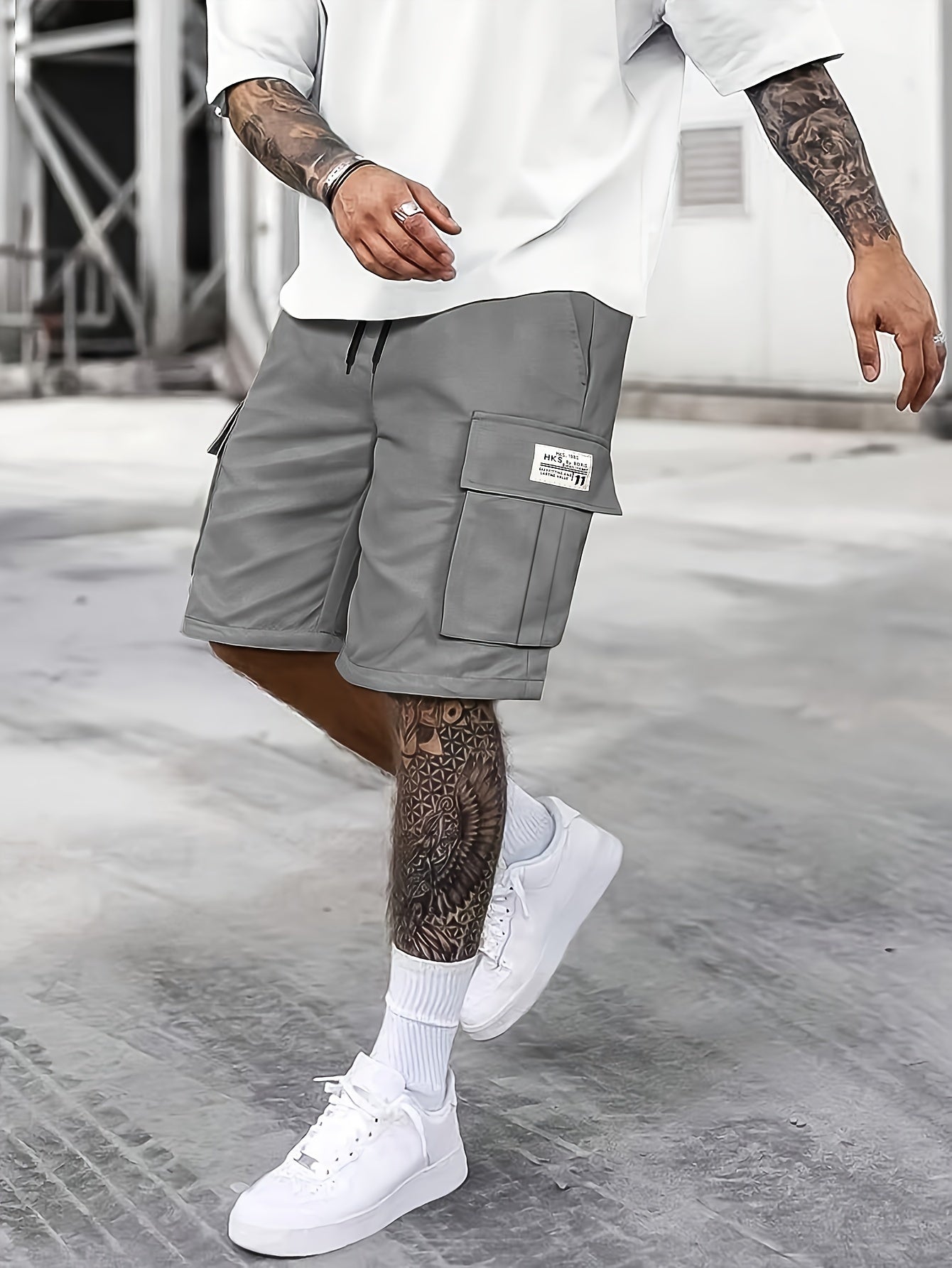 Herren Cargo Shorts mit Taschen