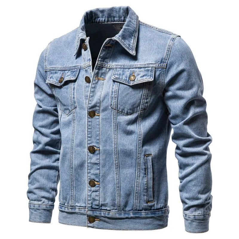 Herren Jeansjacke mit klassischem Design