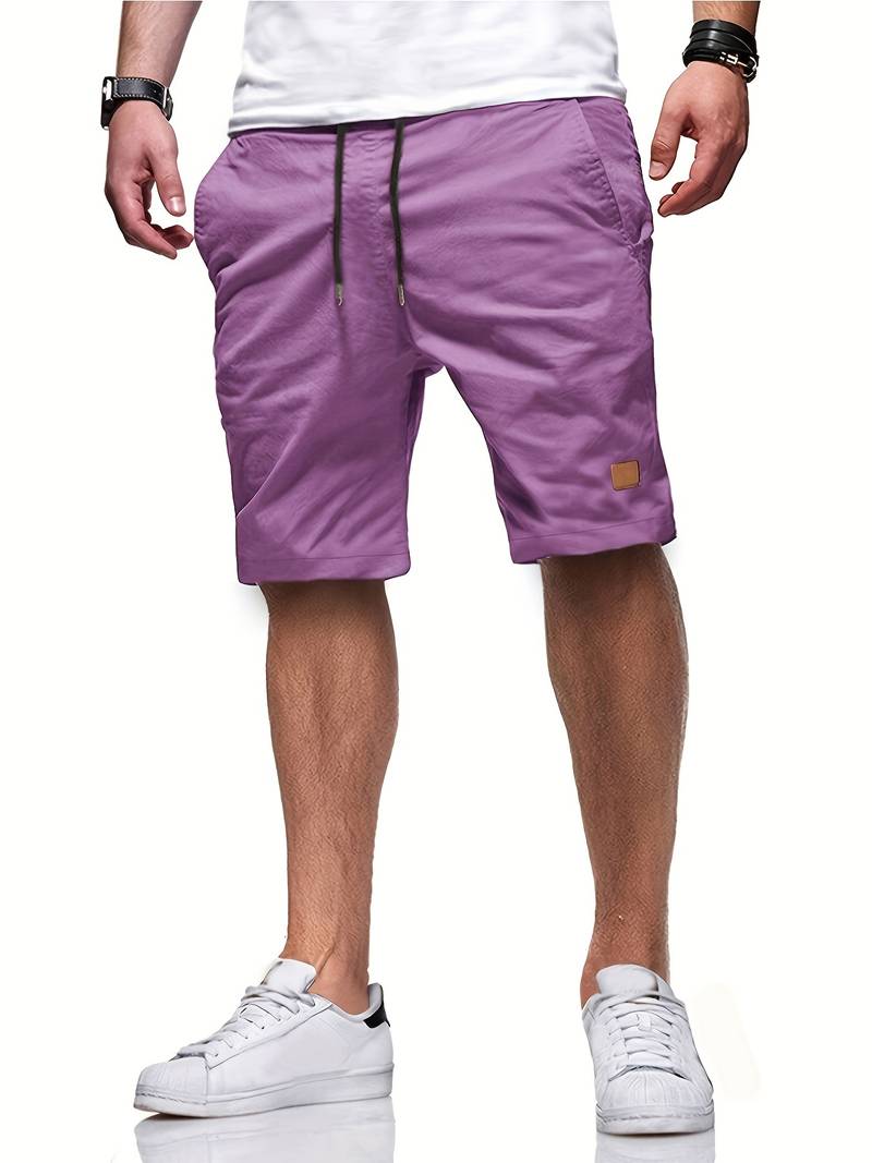 Herren Cargo Shorts mit Kordelzug