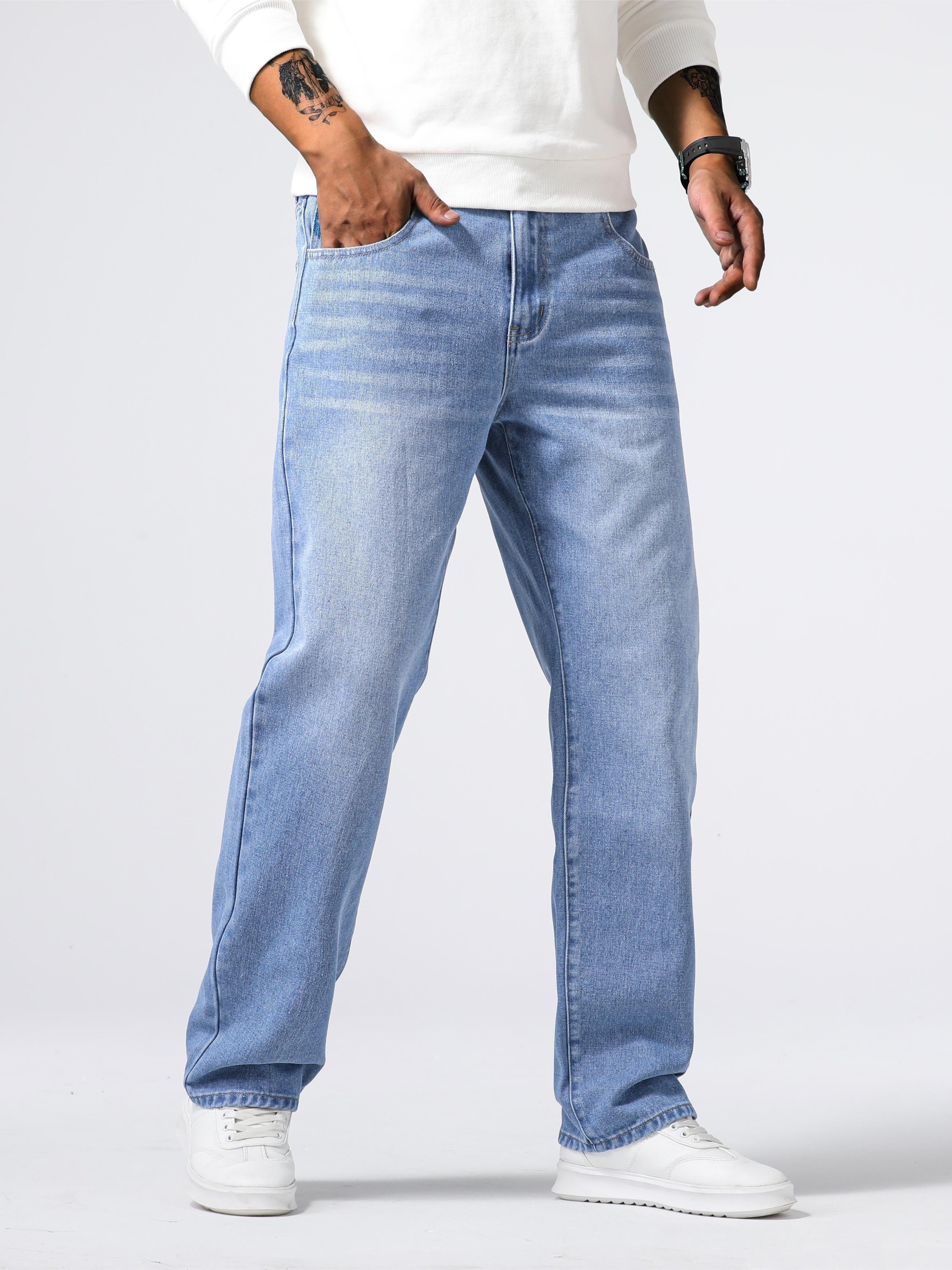 Herren Lässige jeans aus Denim