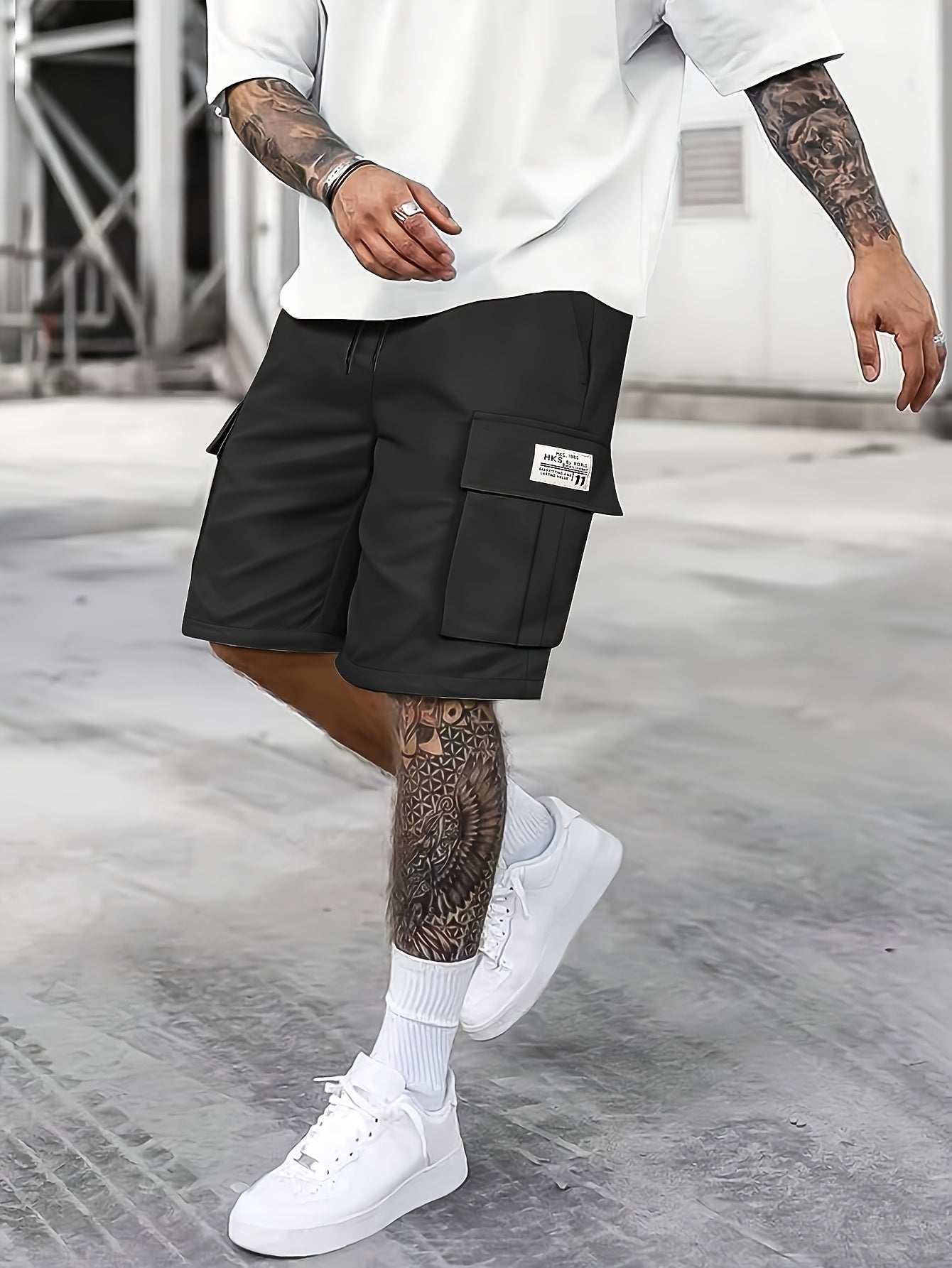 Herren Cargo Shorts mit Taschen