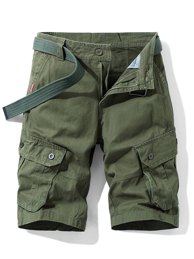 Herren Cargo-Shorts mit Gürtel