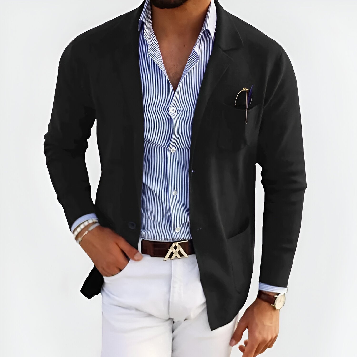 Herren Elegante Leichte Sommerjacke
