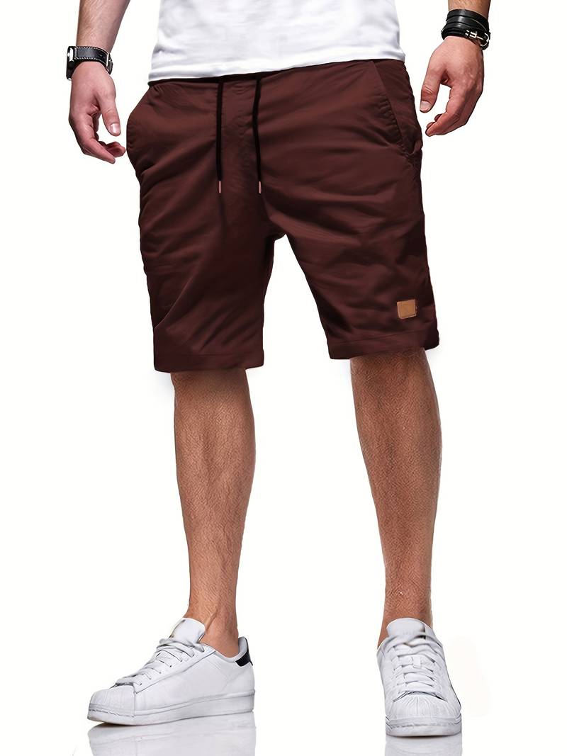 Herren Cargo Shorts mit Kordelzug