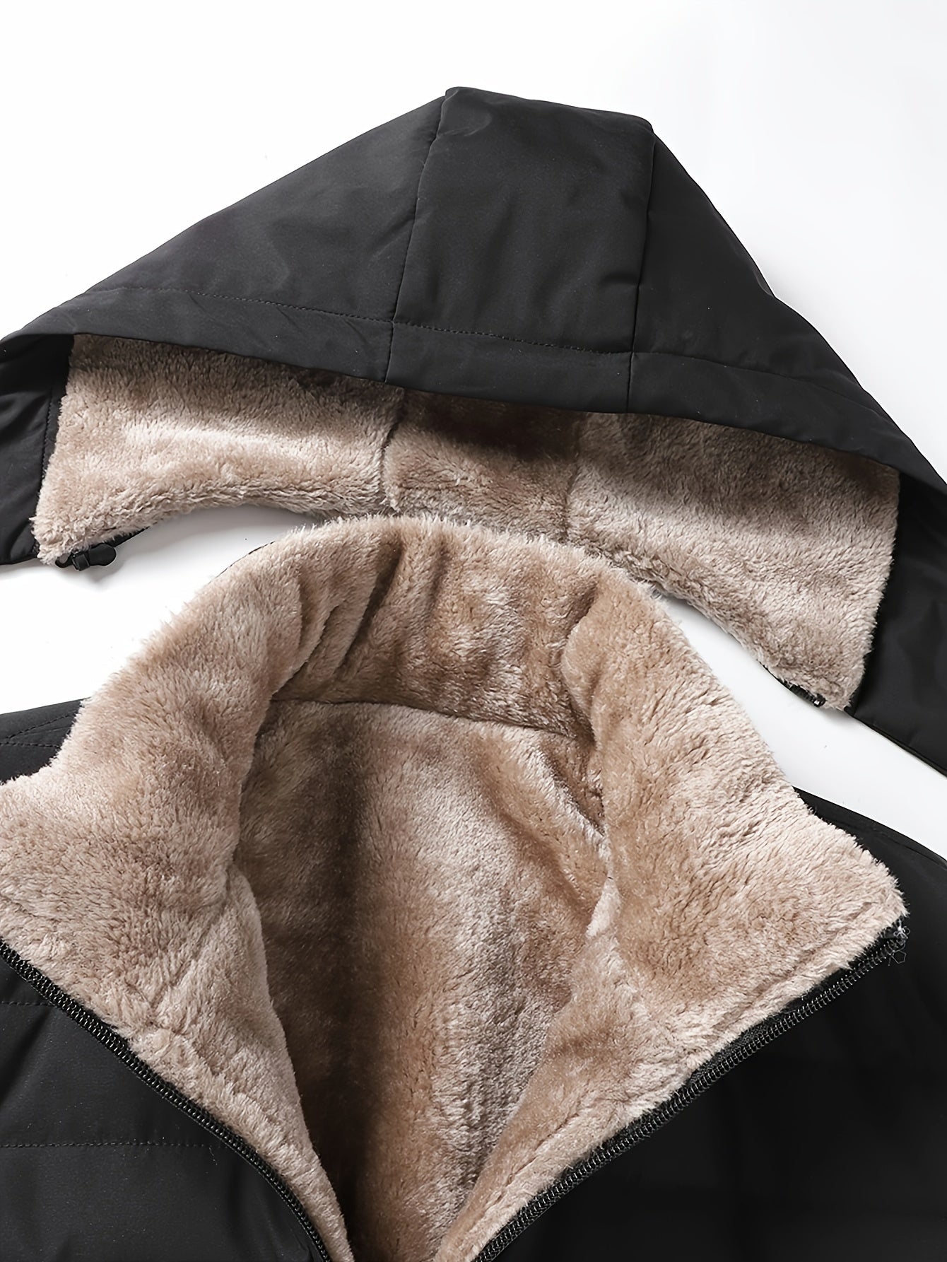 Herren-Winterjacke mit Fleece-Futter