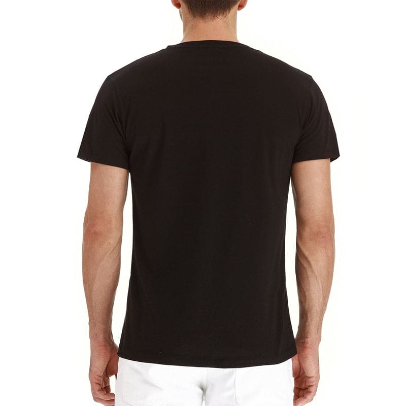 Herren-Henley-T-Shirt mit Knopfleiste