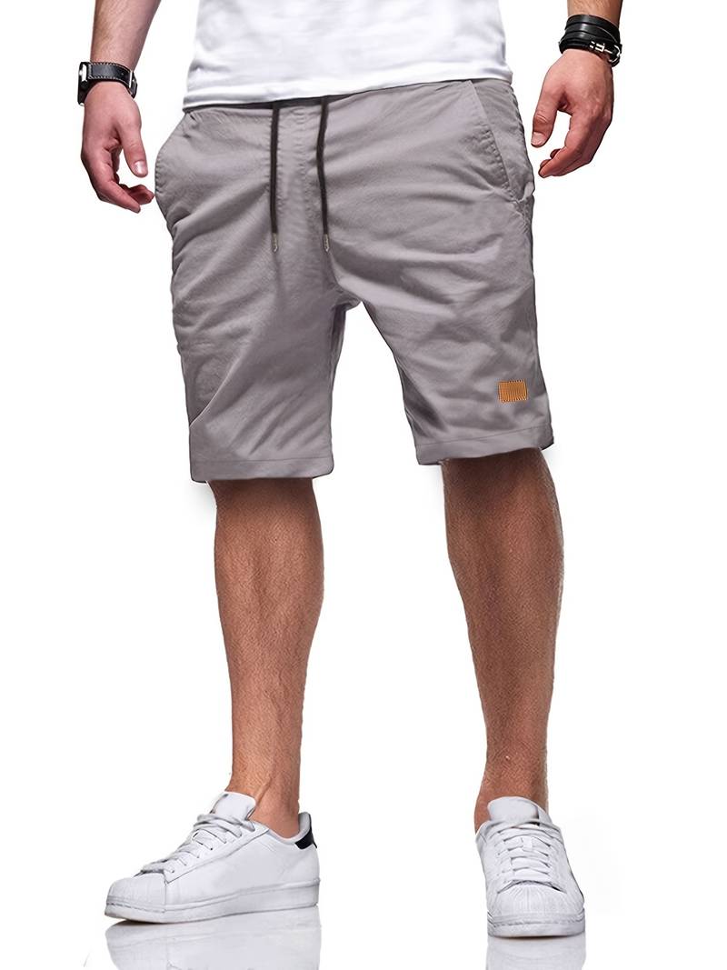 Herren Cargo Shorts mit Kordelzug