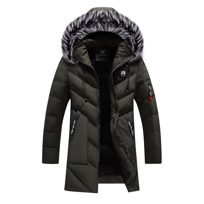 Herren Warme Winterjacke