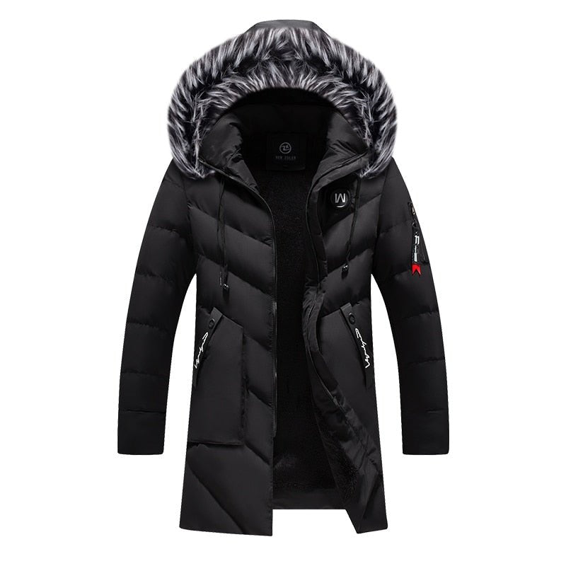 Herren Warme Winterjacke