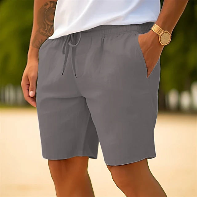 Herren Sommer Shorts mit Kordelzug