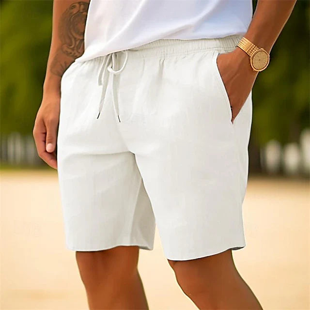 Herren Sommer Shorts mit Kordelzug