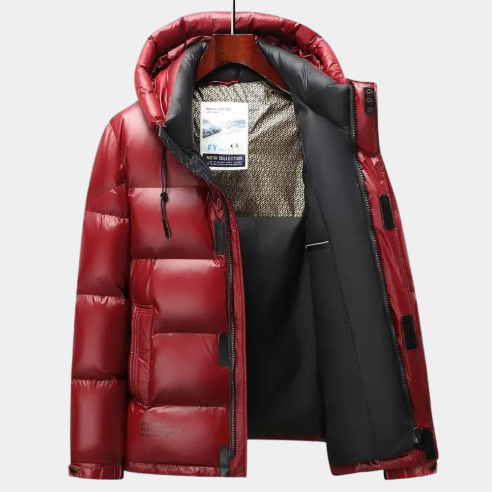 Herren wasserdichte puffer Winterjacke