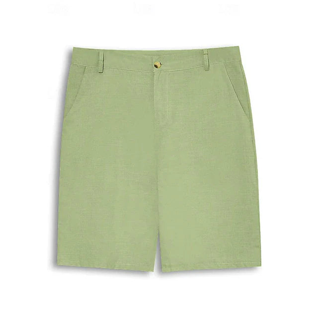 Herren Leinen-Shorts