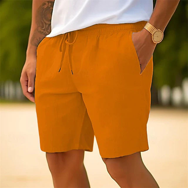 Herren Sommer Shorts mit Kordelzug