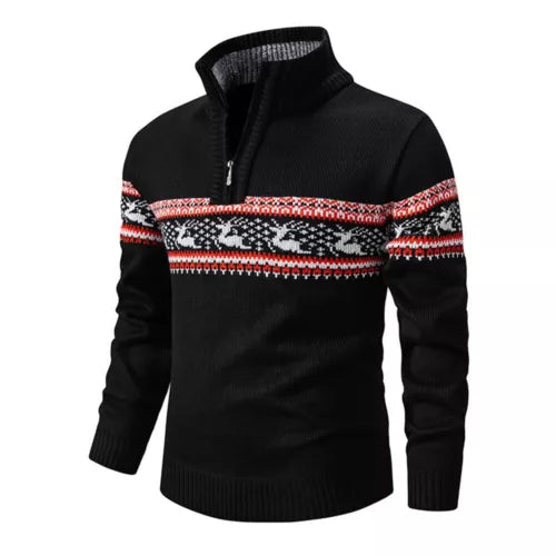 Herren pullover aus merinowolle